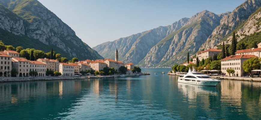 Alquiler de yates en Kotor: cómo elegir la embarcación ideal para unas vacaciones en la bahía